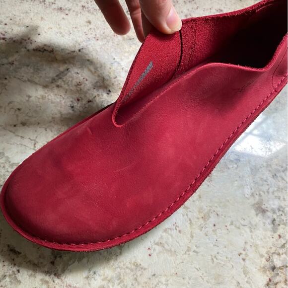 NWOT LOINTS Holland $130 Turbo Twisk Red Sustainable Comfort Shoe 36 5.5-6 - Picture 8 of 13